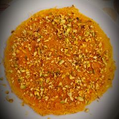 A picture of Kunafa.