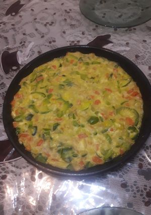 Una foto de Tortilla de zapallito