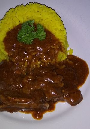 A picture of Chunky beef stew.