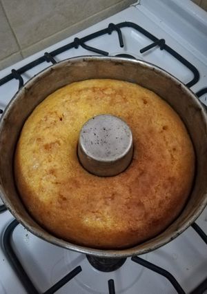 Una foto de Torta de naranja y zapallo