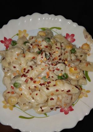 A picture of Cheese pasta.