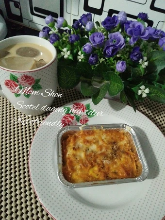 Easy Steps to Make Scotel daging mie telur #Ketofriendly the Delicious Makes you drool