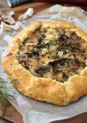 野菇國王烘餅(Galette) 的食譜成品照片