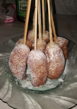 Foto resep Sate Donat isi Pisang