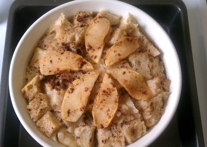 Sweet Apple Bread Pudding