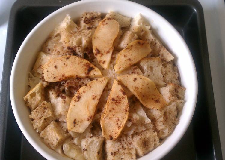 Simple Way to Prepare Any-night-of-the-week Sweet Apple Bread Pudding