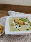 Crema fría de aguacate