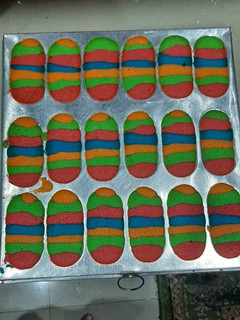 Foto resep Lidah kucing rainbow