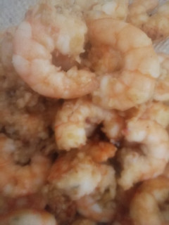 Una foto de Langostino al ajillo