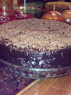 Una foto de Pastel de chocolate
