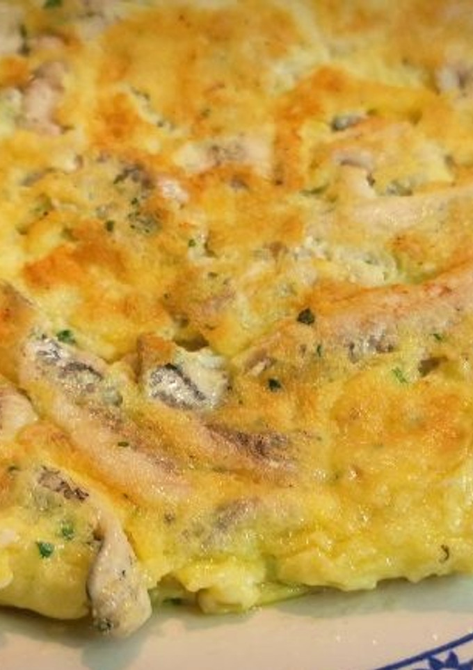 Una foto de Tortilla de Boquerones frescos
