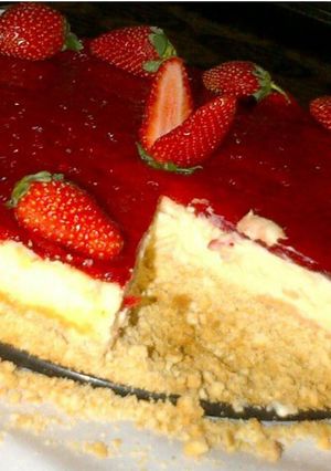 صورة لوصفة طريقة عمل تشيز كيك سهل