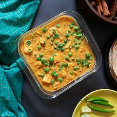 A picture of LowCal Matar Paneer /Green Peas and Cottage Cheese Curry.