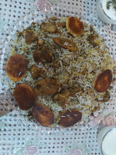 عکسی از دستور پلو شوشتری