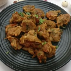 Gram flour dry fruits & paneer fritters A picture of Gram flour dry fruits & paneer fritters.