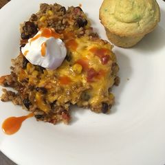 Easy Crockpot Mexican Taco Casserole A picture of Easy Crockpot Mexican Taco Casserole.