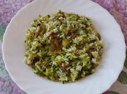 Una foto di butternut risotto