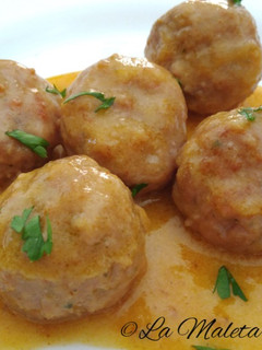Una foto de Albóndigas al curry