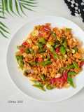 Tumis kerang/remis cabe ijo