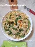 Tumis Macaroni Bayam