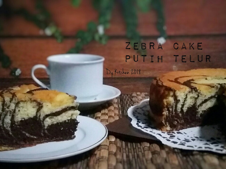 Resep Zebra Cake Putih Telur Untuk Pemula