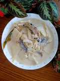 Masak Lemak Umbut Kelapa Ikan Masin