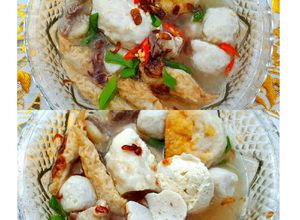 Foto resep Kuah kaldu baso ikan, fukian, tahu kok