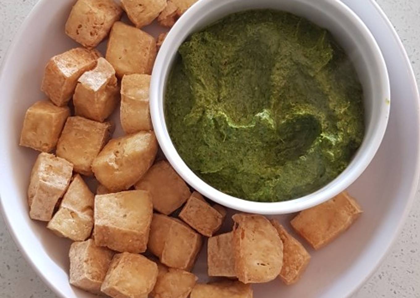 Mint Dips & Tofu