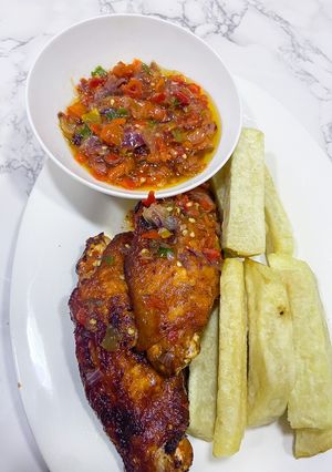 A picture of Pepper Sauce for fries.