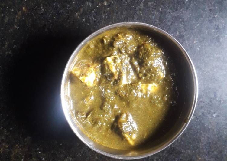 #GA4 #WEEK2 SPINACH (PALAK PANEER)