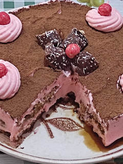 صورة لوصفة تيراميسو بذوق الفراولة 🍓🍓🍓