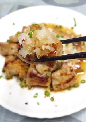 รูปของ Cube steak with Ponzu Sauce
