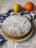 Torta paradiso per due, con zucchero muscobado