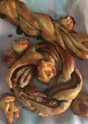 Foto principal de Lazo de mantequilla con azúcar o palmeritas