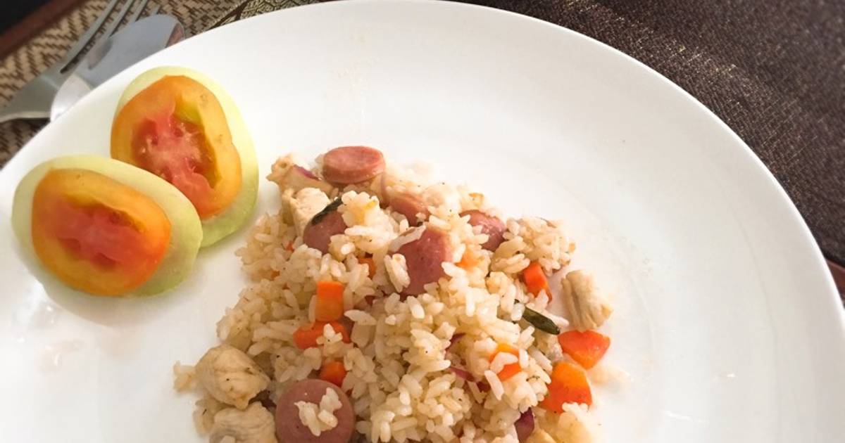  Resep  Nasi goreng  ayam  oleh achi Cookpad