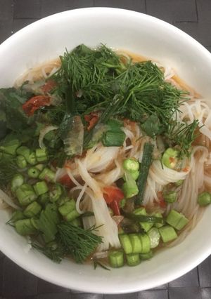 รูปของ ขนมจีนน้ำยาป่า