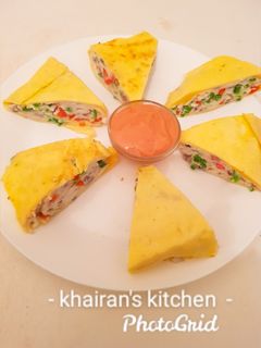 Fry Egg Roll ainihin hoton girkin
