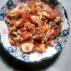 A picture of Mix vegetable (Rainbow sabzi).