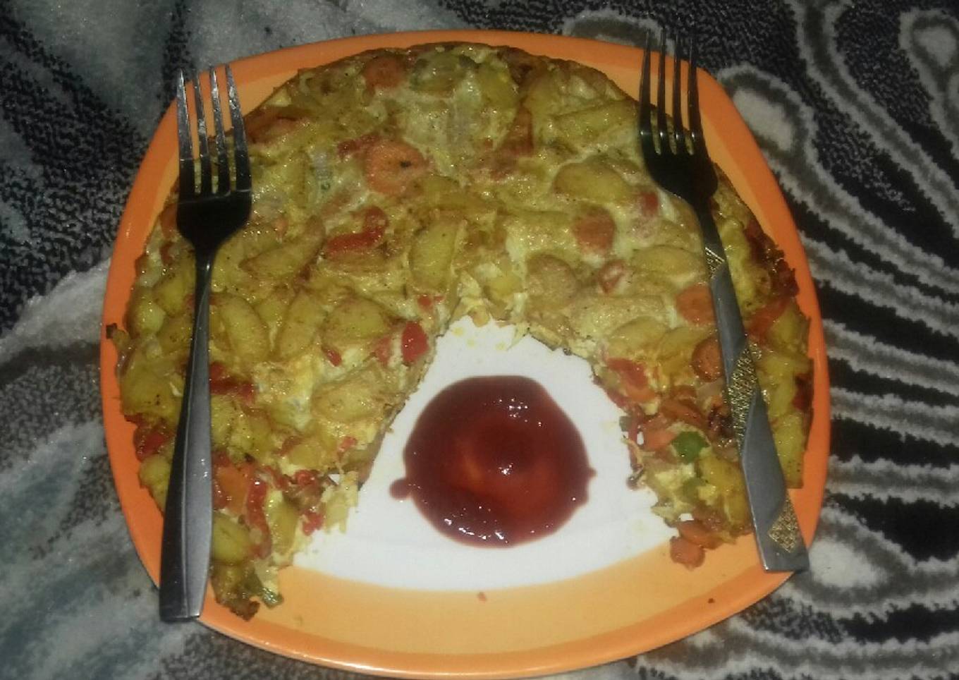 Potato frittata