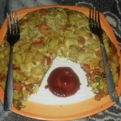 A picture of Potato frittata.