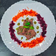 A picture of Ragi Dhokla.
