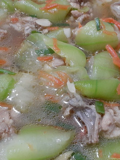 絲瓜土雞湯 的食譜成品照片