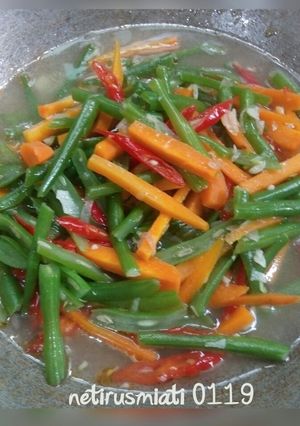 Foto resep Tumis buntel (buncis wortel)