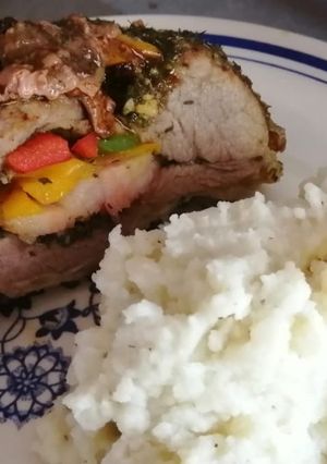 Una foto de Colita de cuadril rellena (rápida)