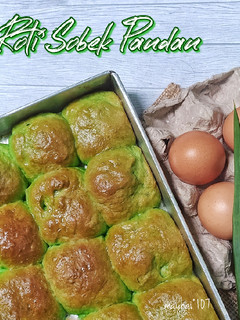 Foto resep Roti Sobek Pandan