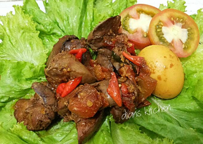 Resep Semur Hati Andtelur Ayam Pedas Oleh • Dians Kitchen • Cookpad