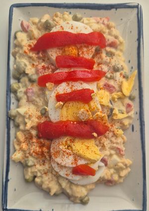 Una foto de Ensaladilla Rusa de Garbanzos