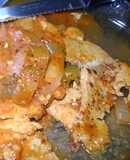 Peceto con salsa (menos es mas)