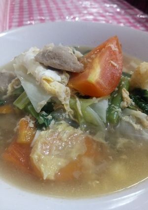 Foto resep Capcay kuah simple