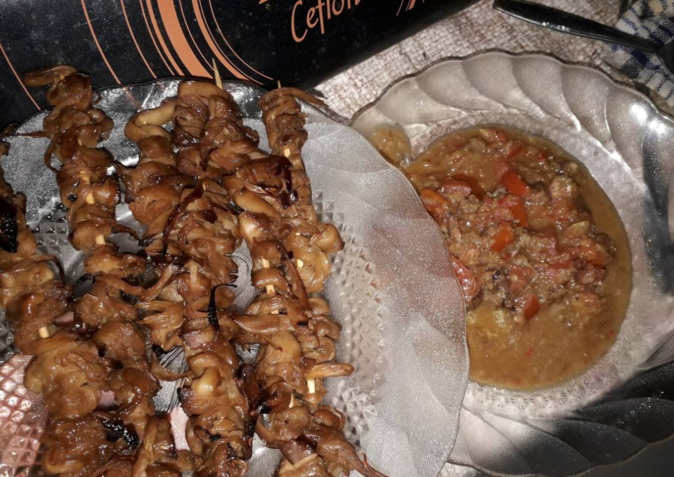 61. Sate jamur tiram